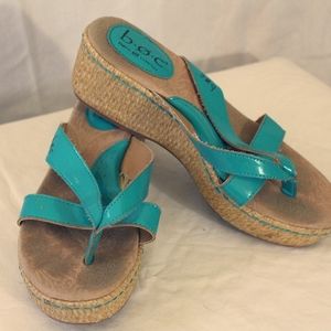 Teal sandals